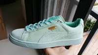 puma suede platform rihanna ii fresh green,puma suede sneakers basses